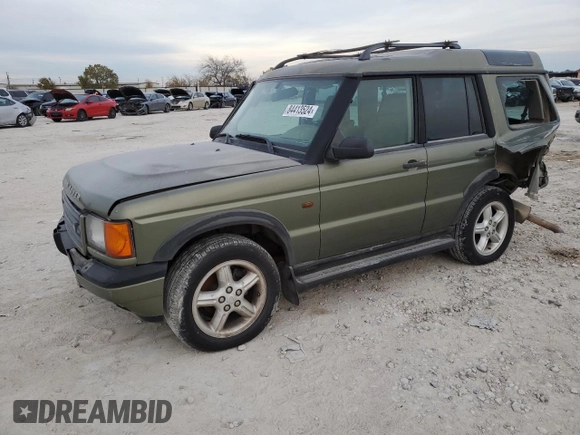 2000 Land Rover Discovery Cloth z VIN SALTY1247YA236168, wystawiony jako Copart lot #84413524 z przebiegiem 179 465 mil mil oraz Szkoda całkowita • Salvage title. Historia ofert i sprzedaży dostępna na DreamBid. Obrazek 1.