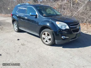 2015 Chevrolet Equinox LTZ with VIN 2GNFLHEK4F6113760, listed as a IAAI auction lot 41619435 with 110,171 mi miles. Bid and sale history available at carsss.com. Image 1.
