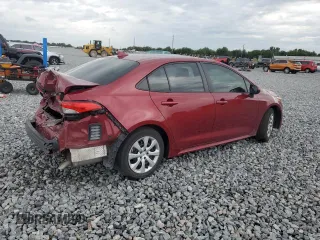 2024 Toyota Corolla LE with VIN 5YFB4MDE7RP130015, listed as a Copart auction lot 56110895 with 34,062 mi miles and Salvage title. Bid and sale history available at DreamBid. Image 3.