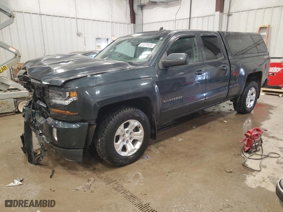2017 Chevrolet Silverado 1500 LT with VIN 1GCVKREC0HZ397918, listed as a Copart auction lot 41378435 with 126,305 mi miles and Non Repairable. Bid and sale history available at carsss.com. Image 1.