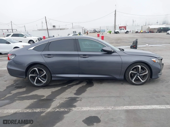 2020 Honda Accord Sedan Sport with VIN 1HGCV1F37LA067877, listed as a IAAI auction lot 41867556 with 79,918 mi miles. Bid and sale history available at carsss.com. Image 13.