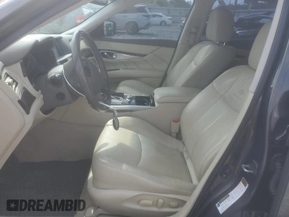 2013 Infiniti M с VIN JN1BY1AP4DM511005, выставлен на аукционе Copart как лот 57315045 с пробегом 184 025 миль миль и Списание • Salvage title. История ставок и продаж доступна на DreamBid. Изображение 7.