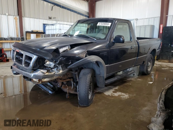 1998 Ford Ranger with VIN 1FTZR11X4WTA25070, listed as a Copart auction lot 47520055 with 177,416 mi miles and Salvage Title. Bid and sale history available at DreamBid. Image 1.