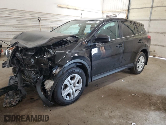 2015 Toyota RAV4 LE with VIN 2T3BFREV1FW341895, listed as a Copart auction lot 52322025 with 119,574 mi miles and Salvage Title. Bid and sale history available at carsss.com. Image 1.