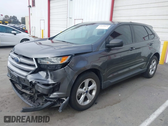 2017 Ford Edge SE z VIN 2FMPK3G97HBC65342, wystawiony jako IAAI lot #42610031 z przebiegiem 103 521 mil mil oraz . Historia ofert i sprzedaży dostępna na DreamBid. Obrazek 18.
