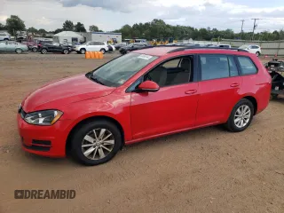 2017 Volkswagen Golf SportWagen S with VIN 3VWC17AU6HM506264, listed as a Copart auction lot 68560744 with Not Provided miles and Clean Title. Bid and sale history available at carsss.com. Image 1.