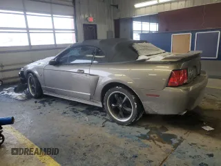 2001 Ford Mustang GT Deluxe with VIN 1FAFP45X81F193358, listed as a Copart auction lot 46297485 with 130,538 mi miles and Salvage Title. Bid and sale history available at carsss.com. Image 2.