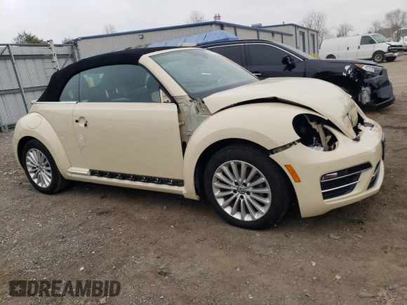 2019 Volkswagen Beetle S с VIN 3VW5DAATXKM509311, выставлен на аукционе Copart как лот 48120705 с пробегом Не указан миль и Списание • Salvage title. История ставок и продаж доступна на DreamBid. Изображение 4.
