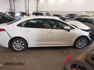 2022 Toyota Corolla LE with VIN JTDEPMAE8N3007433, listed as a IAAI auction lot 41665118 with 54,875 mi miles. Bid and sale history available at carsss.com. Image 14.