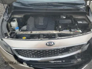 2015 Kia Sedona SX-L with VIN KNDME5C12F6031793, listed as a Copart auction lot 43320815 with 152,432 mi miles and Salvage Title. Bid and sale history available at DreamBid. Image 12.