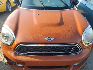 2017 MINI Countryman Cooper S with VIN WMZYT5C34H3D80809, listed as a Copart auction lot 73849884 with 0 mi miles and Salvage Title. Bid and sale history available at carsss.com. Image 11.