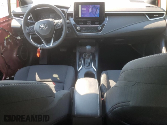 2023 Toyota Corolla Hatchback SE with VIN JTND4MBE7P3202277, listed as a Copart auction lot 58325314 with 12,449 mi miles and Salvage Title. Bid and sale history available at carsss.com. Image 8.