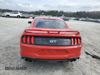 2019 Ford Mustang GT with VIN 1FA6P8CF7K5196244, listed as a Copart auction lot 44245405 with 74,182 mi miles and Salvage title. Bid and sale history available at DreamBid. Image 6.