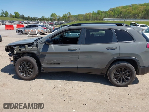 2023 Jeep Cherokee Altitude Lux with VIN 1C4PJMMB2PD113241, listed as a IAAI auction lot 42049059 with 46,944 mi miles. Bid and sale history available at carsss.com. Image 14.