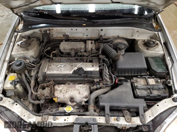 2004 Hyundai Accent GL with VIN KMHCG45C04U544804, listed as a Copart auction lot 72912984 with 121,178 mi miles and Salvage Title. Bid and sale history available at carsss.com. Image 11.