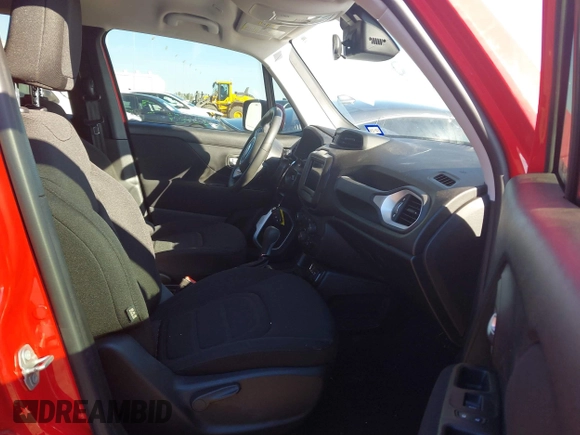 2019 Jeep Renegade Latitude with VIN ZACNJABB7KPK70313, listed as a IAAI auction lot 41308774 with 108,542 mi miles and . Bid and sale history available at DreamBid. Image 5.