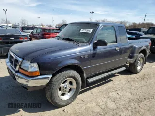 2000 Ford Ranger XL with VIN 1FTZR15VXYPB38414, listed as a Copart auction lot 50231655 with 158,810 mi miles and Clean Title. Bid and sale history available at carsss.com. Image 1.