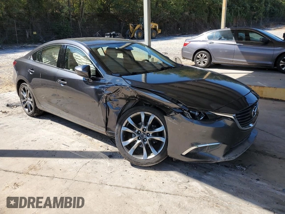 2016 Mazda Mazda6 i Grand Touring with VIN JM1GJ1W52G1430377, listed as a Copart auction lot 70019244 with 197,317 mi miles and Salvage Title. Bid and sale history available at carsss.com. Image 4.