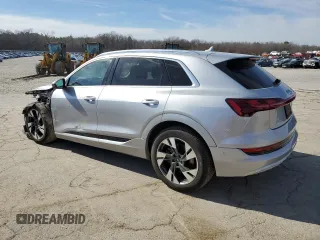 2022 Audi e-tron Premium Plus with VIN WA1LAAGE3NB033307, listed as a Copart auction lot 45680685 with 36,127 mi miles and Salvage Title. Bid and sale history available at DreamBid. Image 2.