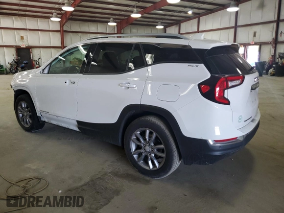 2022 GMC Terrain SLT with VIN 3GKALVEV0NL167115, listed as a Copart auction lot 59292835 with 93,799 mi miles and Salvage title. Bid and sale history available at DreamBid. Image 2.