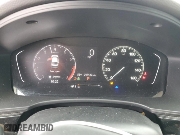 2022 Honda Civic LX z VIN 2HGFE2F2XNH528522, wystawiony jako Copart lot #53496375 z przebiegiem 47 127 mil mil oraz Szkoda całkowita • Salvage title. Historia ofert i sprzedaży dostępna na DreamBid. Obrazek 9.