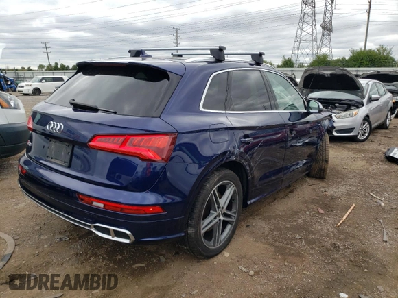 2018 Audi SQ5 Prestige with VIN WA1C4AFY8J2224461, listed as a Copart auction lot 67195723 with 62,052 mi miles. Bid and sale history available at carsss.com. Image 3.