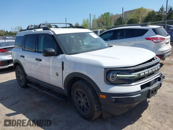 2021 Ford Bronco Sport Big Bend z VIN 3FMCR9B68MRA16053, wystawiony jako IAAI lot #42011026 z przebiegiem 37 814 mil mil oraz . Historia ofert i sprzedaży dostępna na DreamBid. Obrazek 13.
