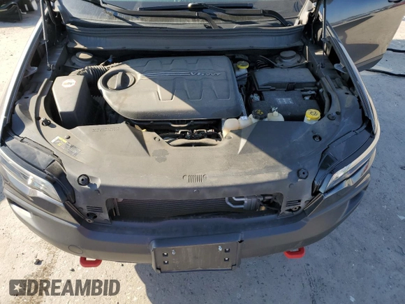 2019 Jeep Cherokee Trailhawk Elite with VIN 1C4PJMBX9KD107539, listed as a Copart auction lot 46631515 with 75,698 mi miles and Salvage Title. Bid and sale history available at carsss.com. Image 12.