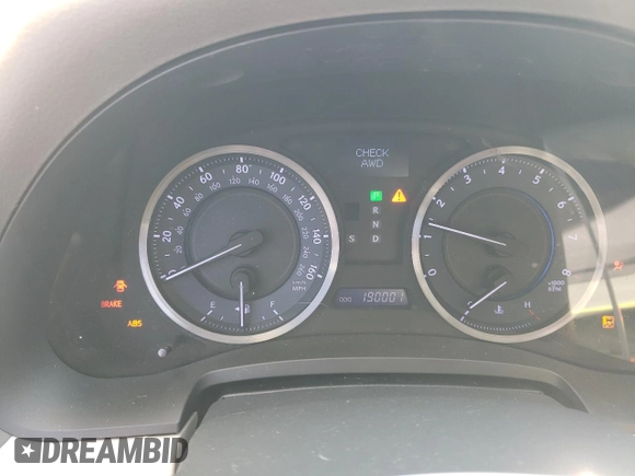 2012 Lexus IS 250 with VIN JTHCF5C22C5059787, listed as a Copart auction lot 45047255 with 190,001 mi miles and Salvage Title. Bid and sale history available at DreamBid. Image 9.