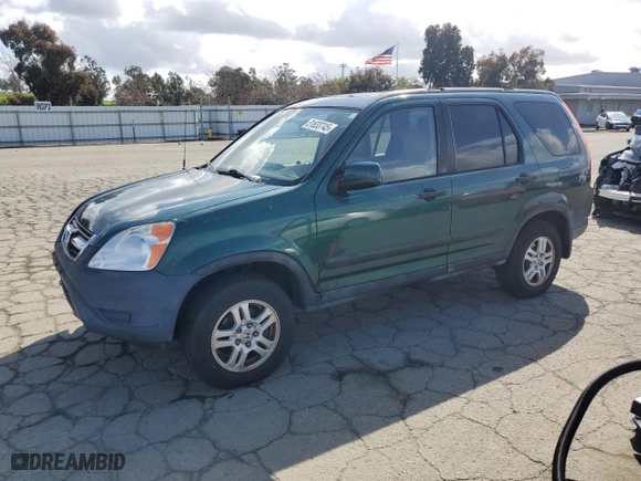 2002 Honda CR-V EX with VIN JHLRD78802C010191, listed as a Copart auction lot 51633745 with 204,926 mi miles and Clean Title. Bid and sale history available at carsss.com. Image 1.