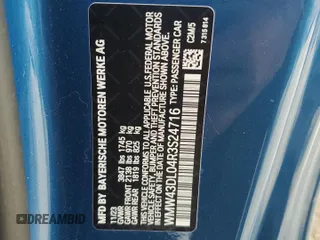 2024 MINI Convertible Cooper S z VIN WMW43DL04R3S24716, wystawiony jako Copart lot #63449955 z przebiegiem 11 863 mil mil oraz Nie do naprawy • Non repairable. Historia ofert i sprzedaży dostępna na DreamBid. Obrazek 12.