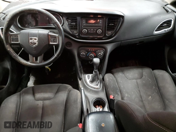 2013 Dodge Dart SXT with VIN 1C3CDFBA0DD345994, listed as a Copart auction lot 45966965 with 182,290 mi miles and Salvage Title. Bid and sale history available at carsss.com. Image 8.