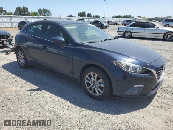 2015 Mazda 3 i Grand Touring z VIN 3MZBM1M72FM145070, wystawiony jako Copart lot #58419525 z przebiegiem 61 255 mil mil oraz Szkoda całkowita • Salvage title. Historia ofert i sprzedaży dostępna na DreamBid. Obrazek 4.