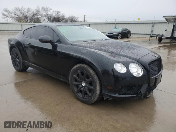 2014 Bentley Continental GT with VIN SCBFT7ZA2EC088631, listed as a Copart auction lot 88113335 with 40,199 mi miles and Salvage Title. Bid and sale history available at DreamBid. Image 4.