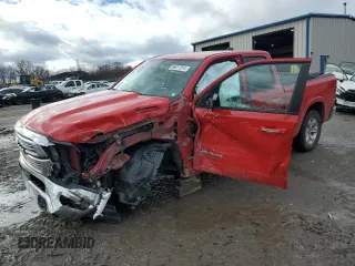 2019 Ram 1500 Laramie with VIN 1C6SRFDT2KN806618, listed as a Copart auction lot 86817314 with 0 mi miles and Salvage Title. Bid and sale history available at carsss.com. Image 1.