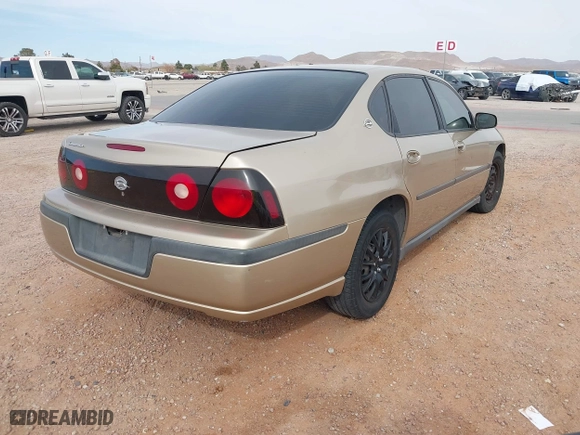 2004 Chevrolet Impala with VIN 2G1WF52E149311889, listed as a IAAI auction lot 41871431 with 183,628 mi miles. Bid and sale history available at carsss.com. Image 4.