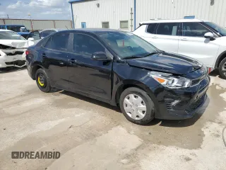 2022 Kia Rio S with VIN 3KPA24AD5NE441693, listed as a Copart auction lot 59538034 with 23,894 mi miles and Clean Title. Bid and sale history available at carsss.com. Image 4.