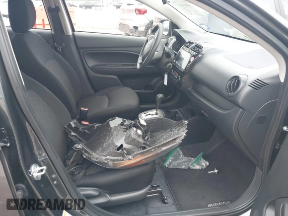 2024 Mitsubishi Mirage ES z VIN ML32AUHJ7RH032259, wystawiony jako IAAI lot #42431427 z przebiegiem 8 096 mil mil oraz . Historia ofert i sprzedaży dostępna na DreamBid. Obrazek 5.
