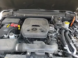 2021 Jeep Wrangler Unlimited Sahara with VIN 1C4JJXP66MW642682, listed as a Copart auction lot 80336735 with 55,596 mi miles and Salvage title. Bid and sale history available at DreamBid. Image 15.