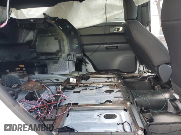 2023 Ford Explorer with VIN 1FM5K8AC8PGB98623, listed as a Copart auction lot 62146885 with 3,128 mi miles and Salvage title. Bid and sale history available at DreamBid. Image 11.