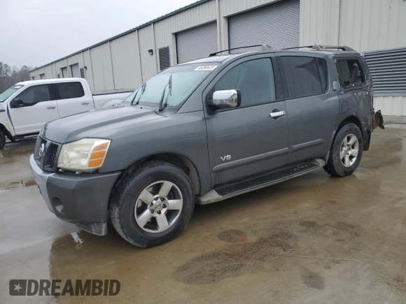 2007 Nissan Armada SE z VIN 5N1AA08A97N723532, wystawiony jako Copart lot #45090625 z przebiegiem 200 281 mil mil oraz Szkoda całkowita • Salvage title. Historia ofert i sprzedaży dostępna na DreamBid. Obrazek 1.