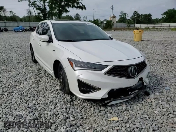 2021 Acura ILX Premium with VIN 19UDE2F82MA007870, listed as a Copart auction lot 53962685 with 23,487 mi miles and Salvage title. Bid and sale history available at DreamBid. Image 13.