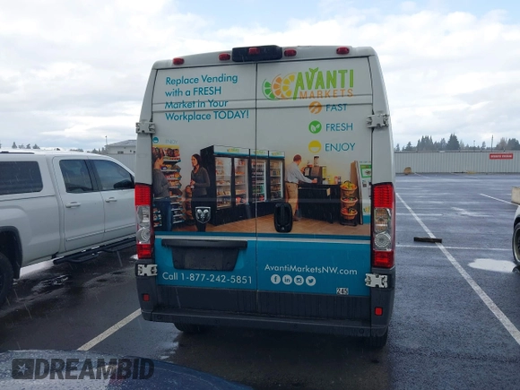 2014 Ram ProMaster Cargo with VIN 3C6URVHG9EE120133, listed as a IAAI auction lot 41934274 with 275,842 mi miles and . Bid and sale history available at DreamBid. Image 16.
