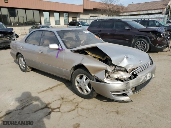 1995 Lexus ES 300 with VIN JT8GK13T4S0106988, listed as a Copart auction lot 48796715 with 0 mi miles and Salvage Title. Bid and sale history available at carsss.com. Image 4.