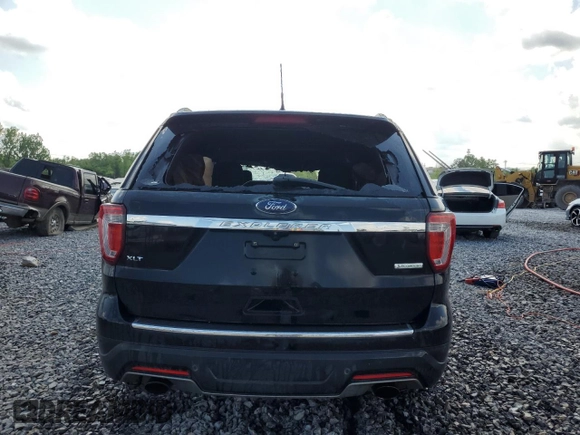 2018 Ford Explorer XLT with VIN 1FM5K7DH8JGB54758, listed as a Copart auction lot 54891775 with Not provided miles and Non repairable. Bid and sale history available at DreamBid. Image 6.