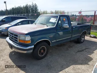 1992 Ford F-150 with VIN 1FTDF15Y1NPA17490, listed as a IAAI auction lot 41970697 with 171,419 mi miles. Bid and sale history available at carsss.com. Image 2.