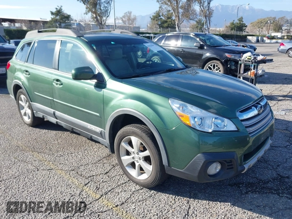 2014 Subaru Outback Limited with VIN 4S4BRBLC9E3238964, listed as a IAAI auction lot 41626397 with 132,510 mi miles and . Bid and sale history available at DreamBid. Image 1.