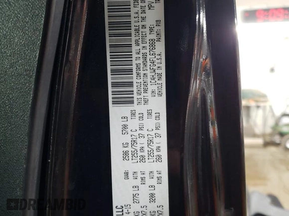 2015 Jeep Wrangler Unlimited Rubicon Hard Rock with VIN 1C4HJWFG4FL676868, listed as a Copart auction lot 48489525 with 100,771 mi miles and Salvage title. Bid and sale history available at DreamBid. Image 13.