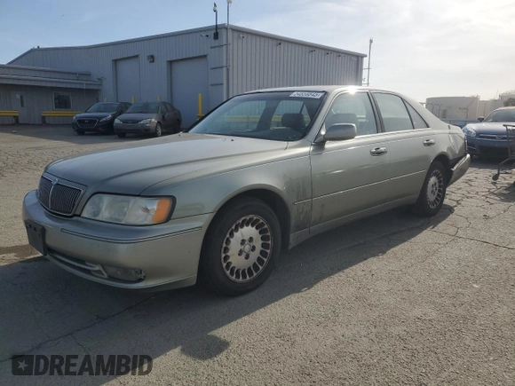 2001 Infiniti Q45 Touring with VIN JNKBY31A01M101364, listed as a Copart auction lot 54859845 with 213,588 mi miles and Salvage Title. Bid and sale history available at DreamBid. Image 1.