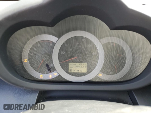 2006 Toyota RAV4 Sport with VIN JTMZD32V365016355, listed as a Copart auction lot 62196475 with 205,627 mi miles and Salvage title. Bid and sale history available at DreamBid. Image 9.